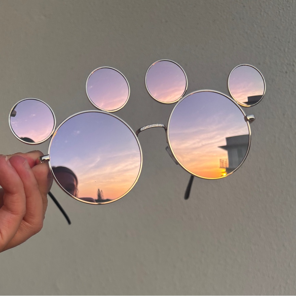Mickey Sunglasses - Pink Mirror